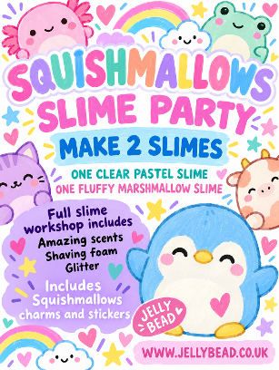 CHILDRENS SQUISH MALLOW SLIME PARTY